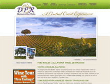 Tablet Screenshot of destinationpasorobles.com